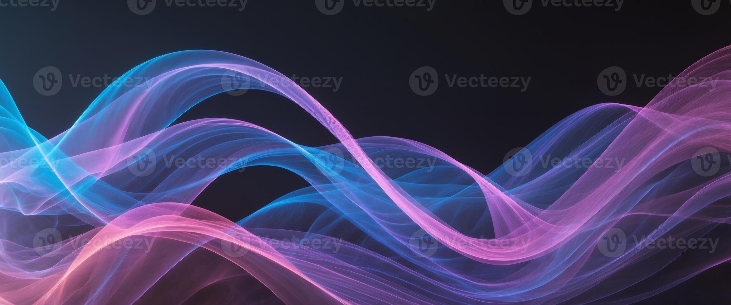 Abstract Cosmic Waves of Light and Color photo