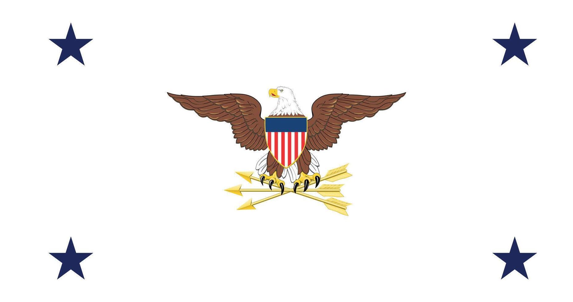Inspector General for the US Department of Defense Flag Illustration Premium Quality vector