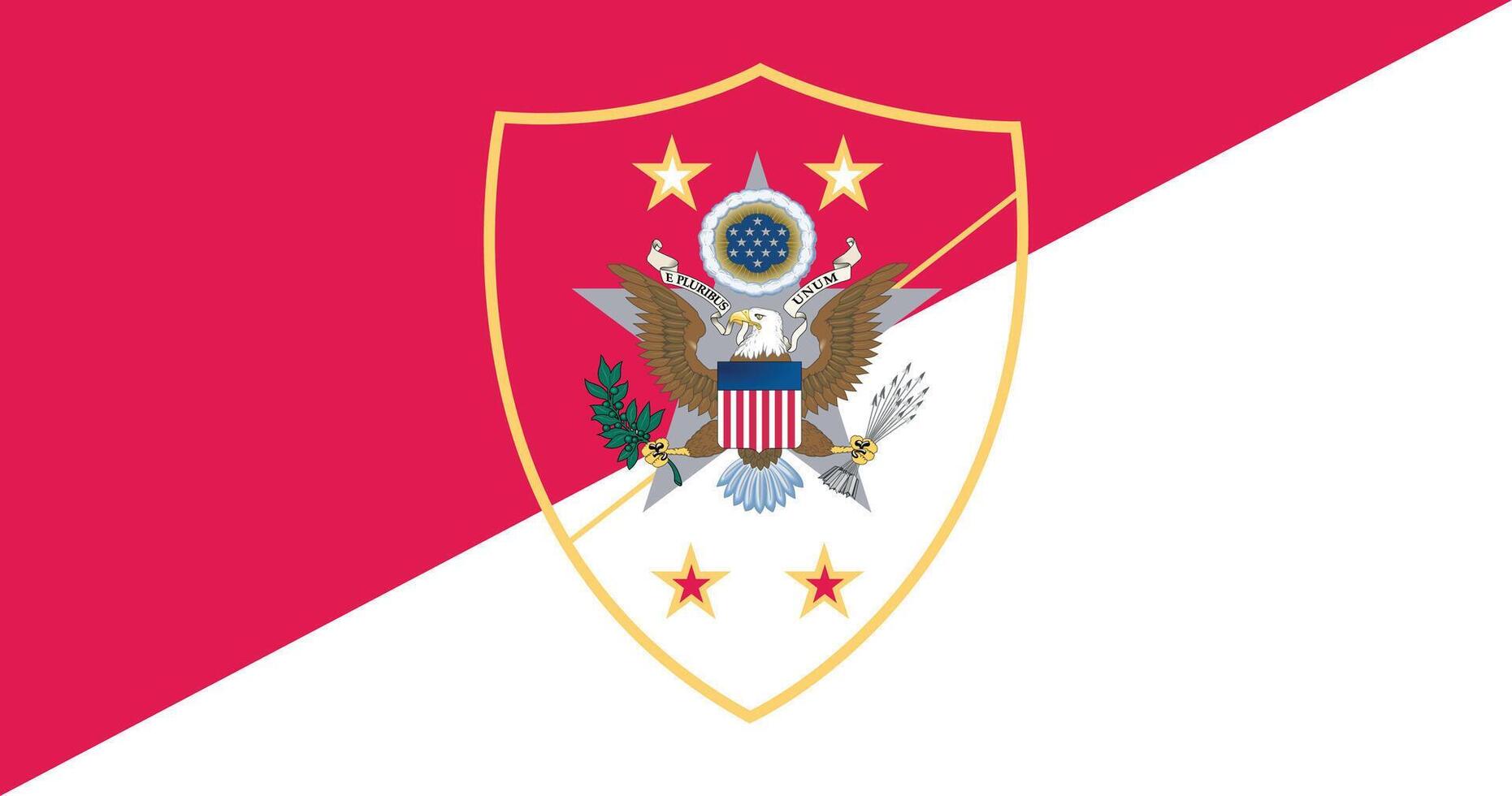 Sergeant Major of the United States Army Flag Illustration Premium Quality vector