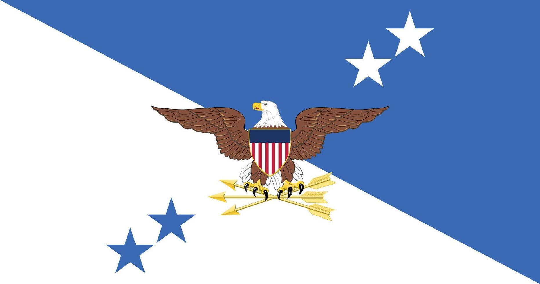 Chairman of the US Joint Chiefs of Staff Flag Illustration Premium Quality vector