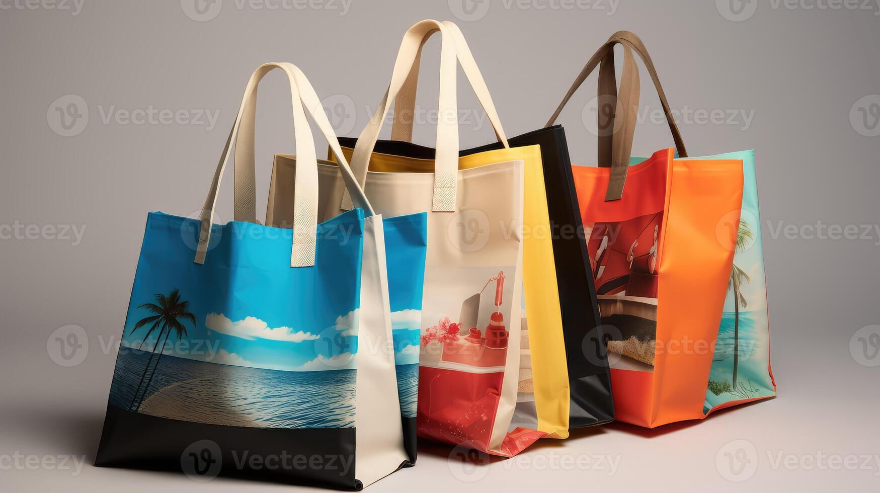 reusable non woven tote bag photo