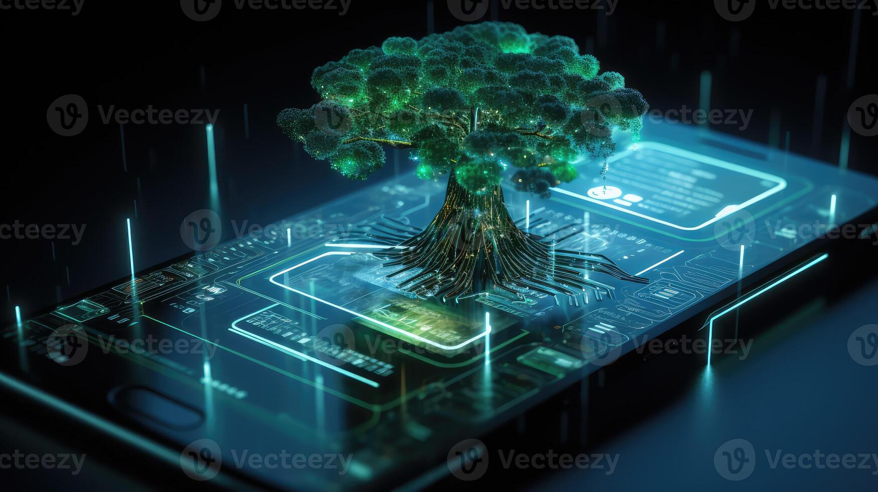 virtualreality technology tree photo