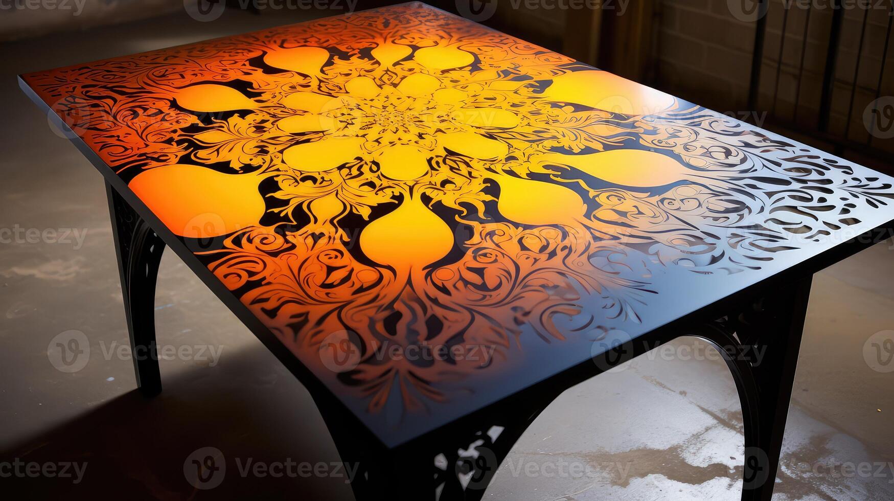 visual spray table photo