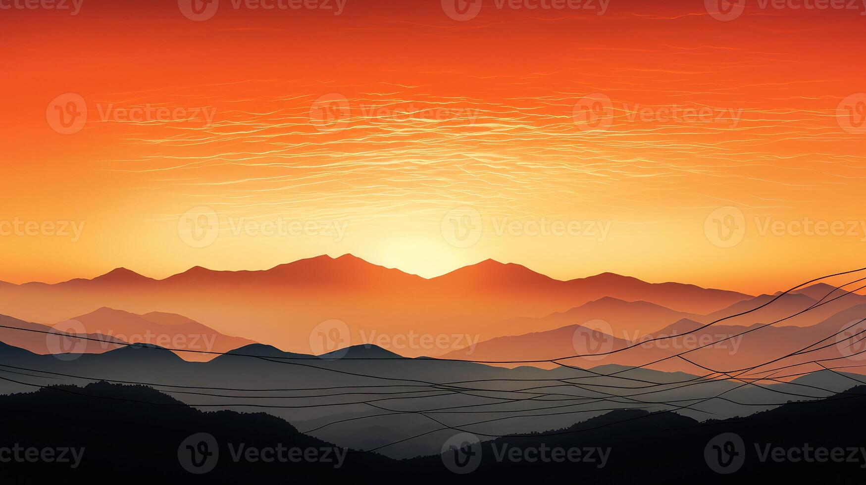 orange white network background photo
