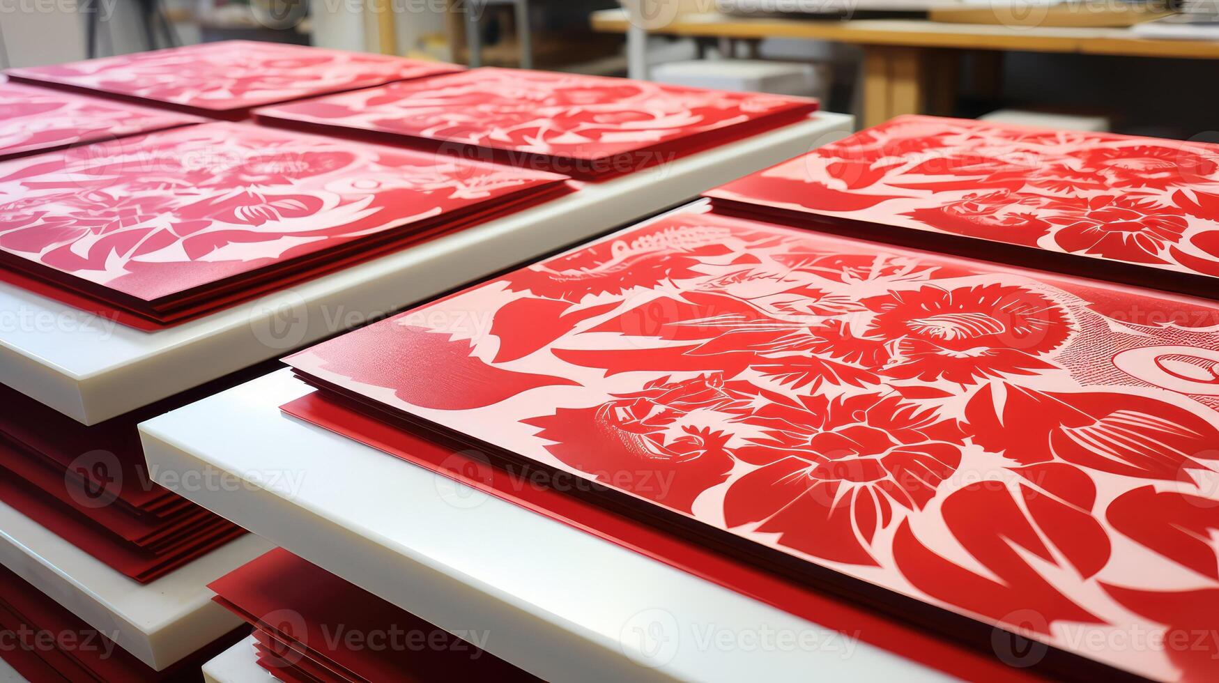 smooth screen printing texture photo