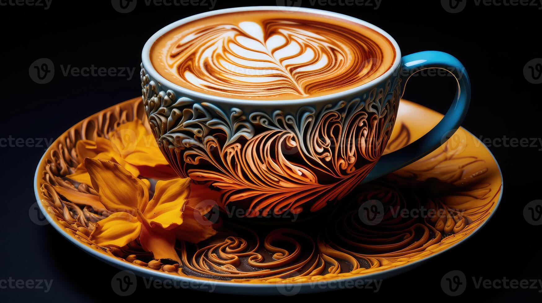 foam coffee and crafts photo