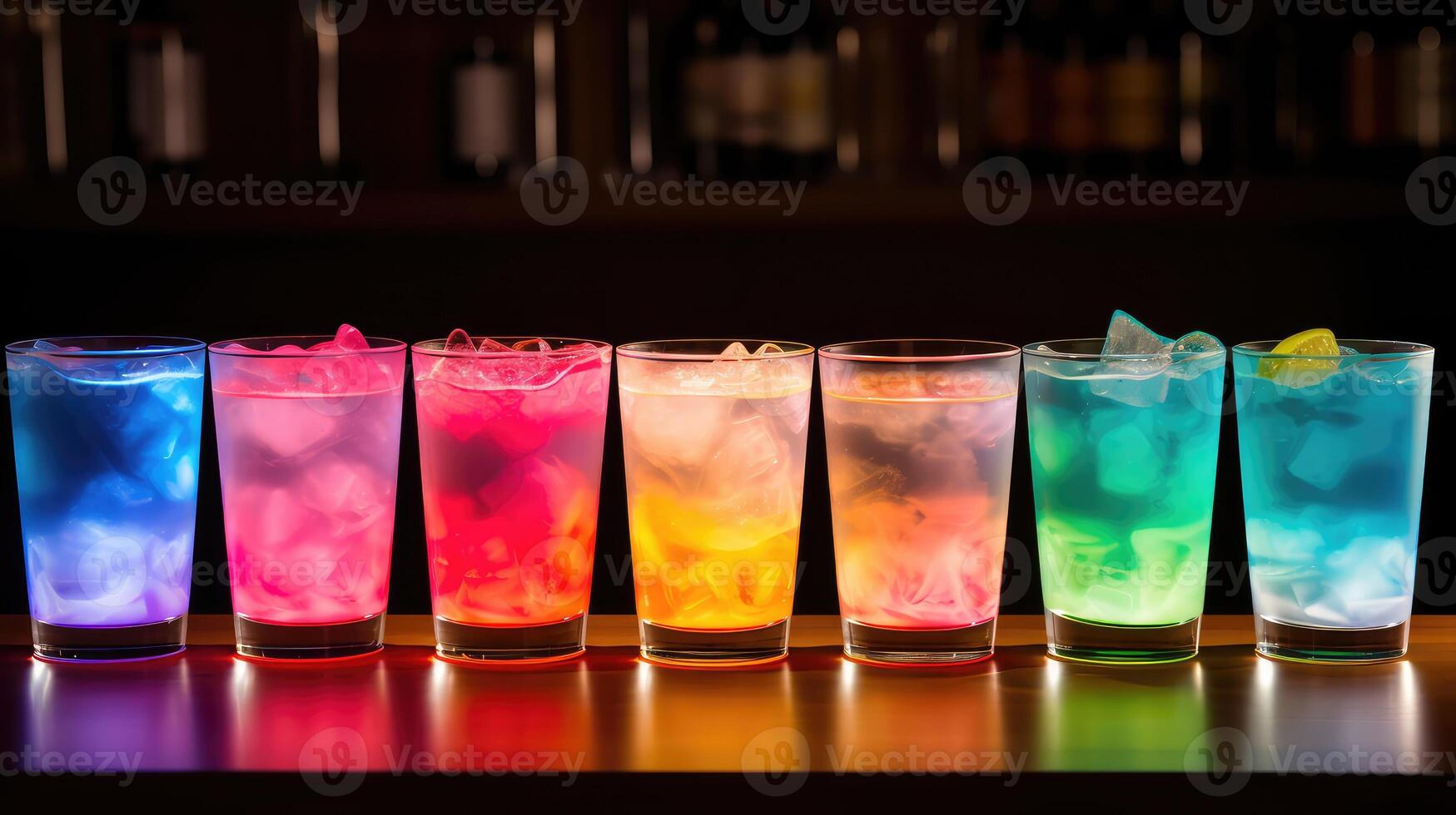cocktails glass frosted photo