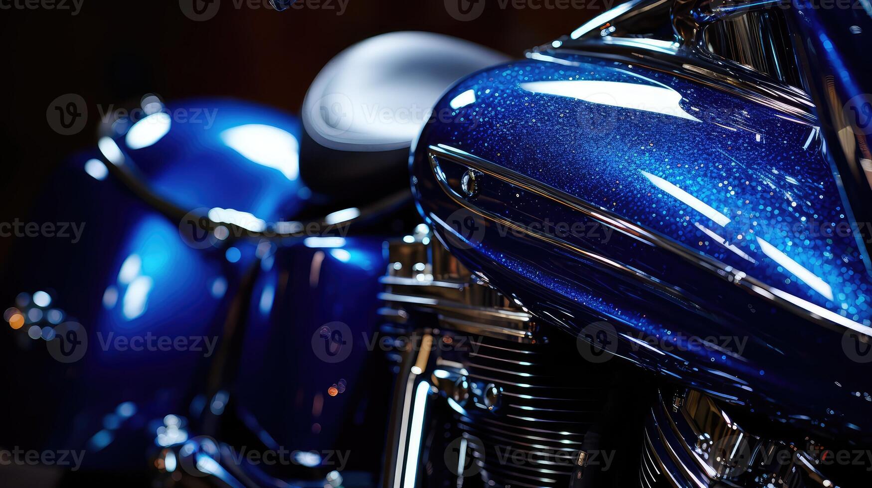 motorcycle metal flake paint photo