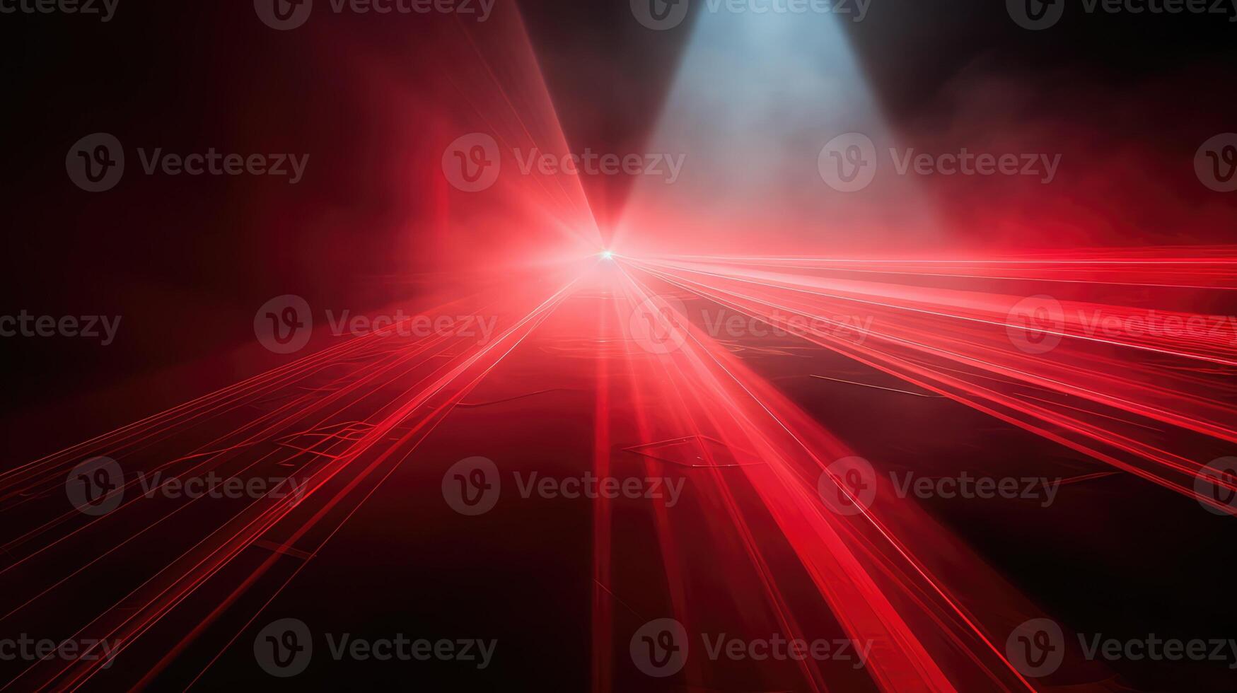 fog red laser beams photo
