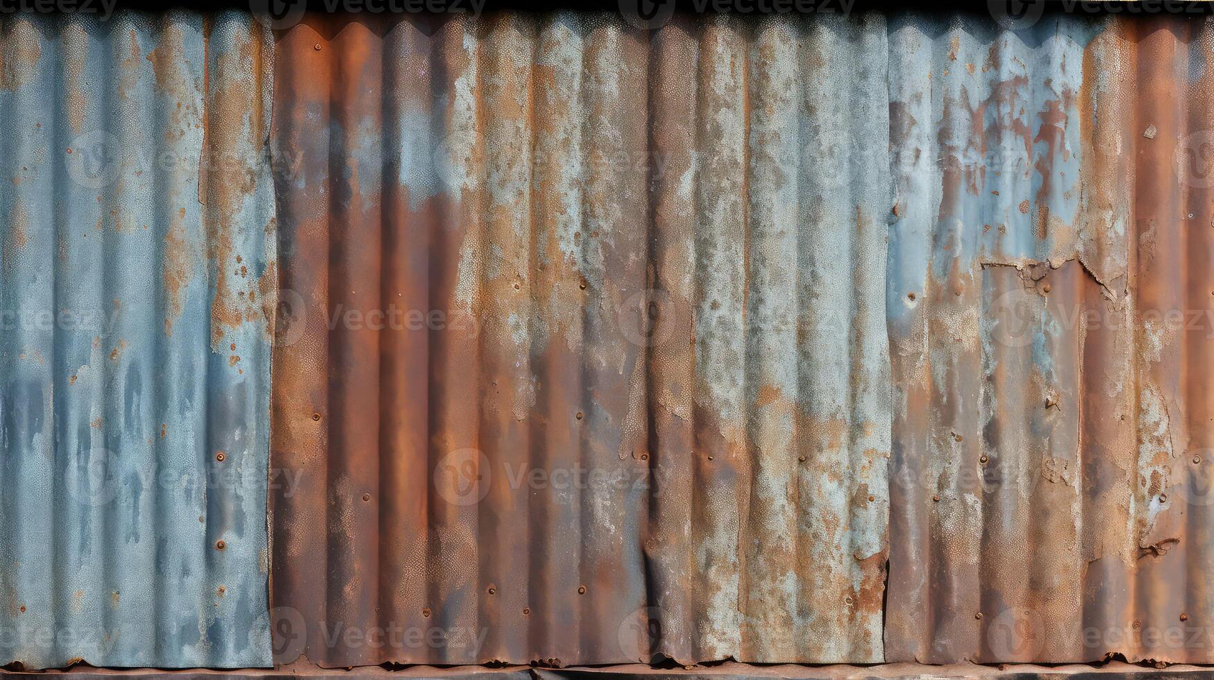 weathered metal roof texture photo