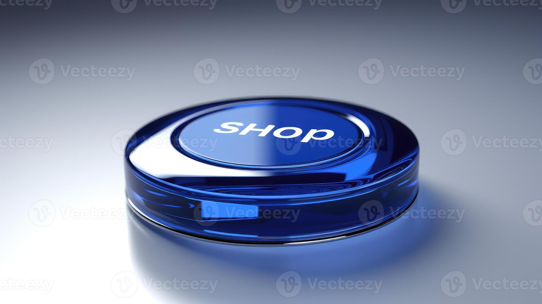 design blue website button photo