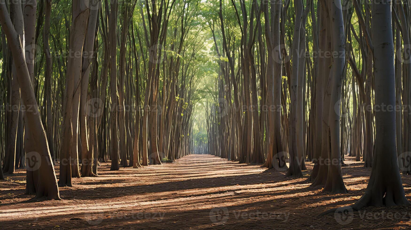 s rubber tree forest photo