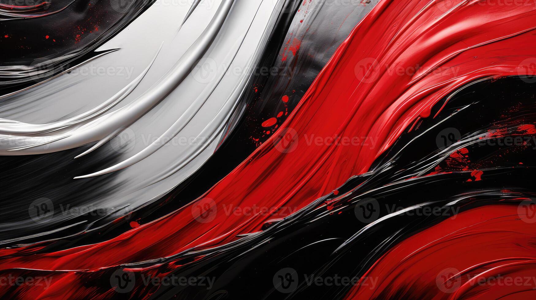 strokes red black silver background photo