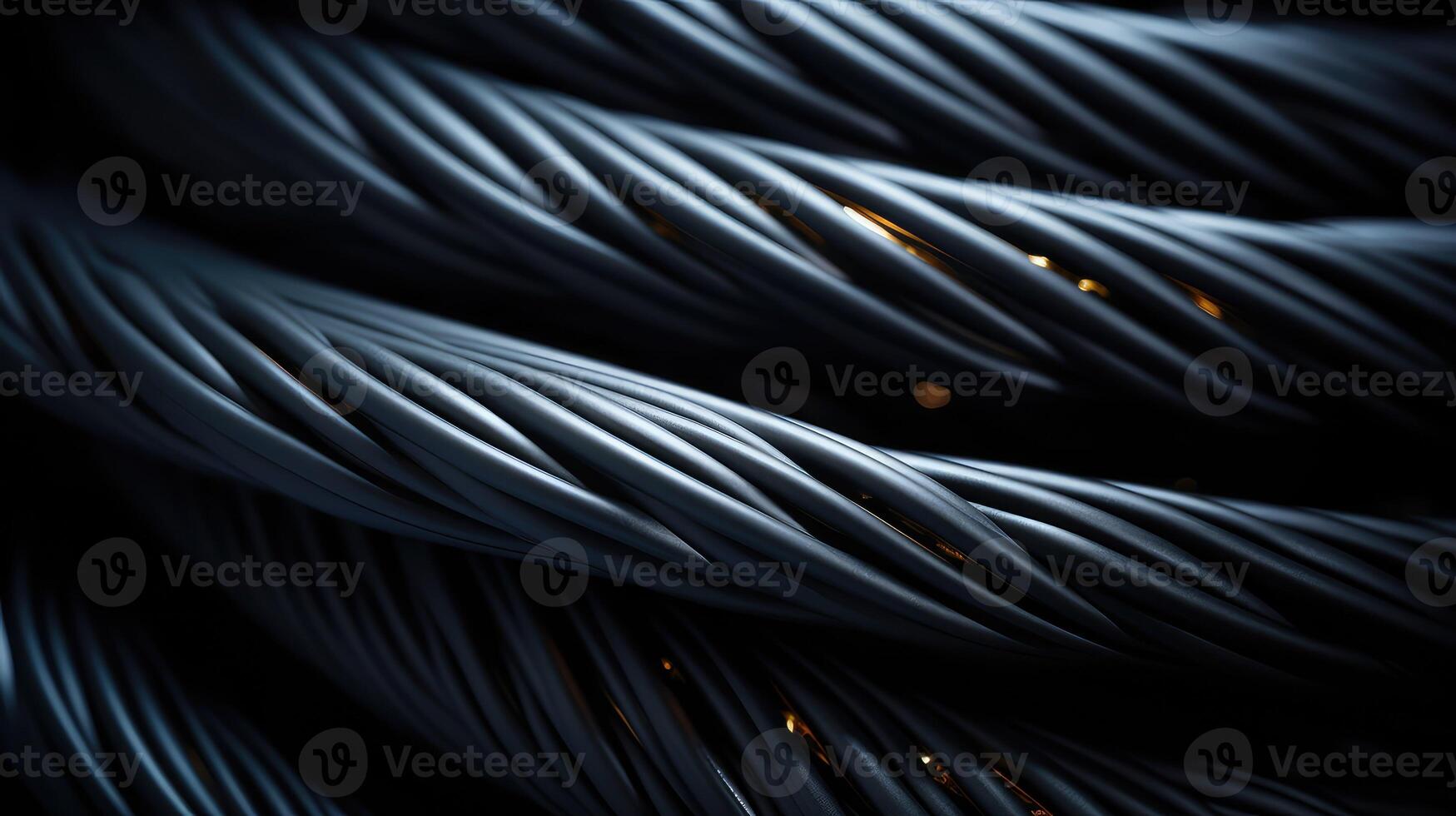 heavy black cable photo