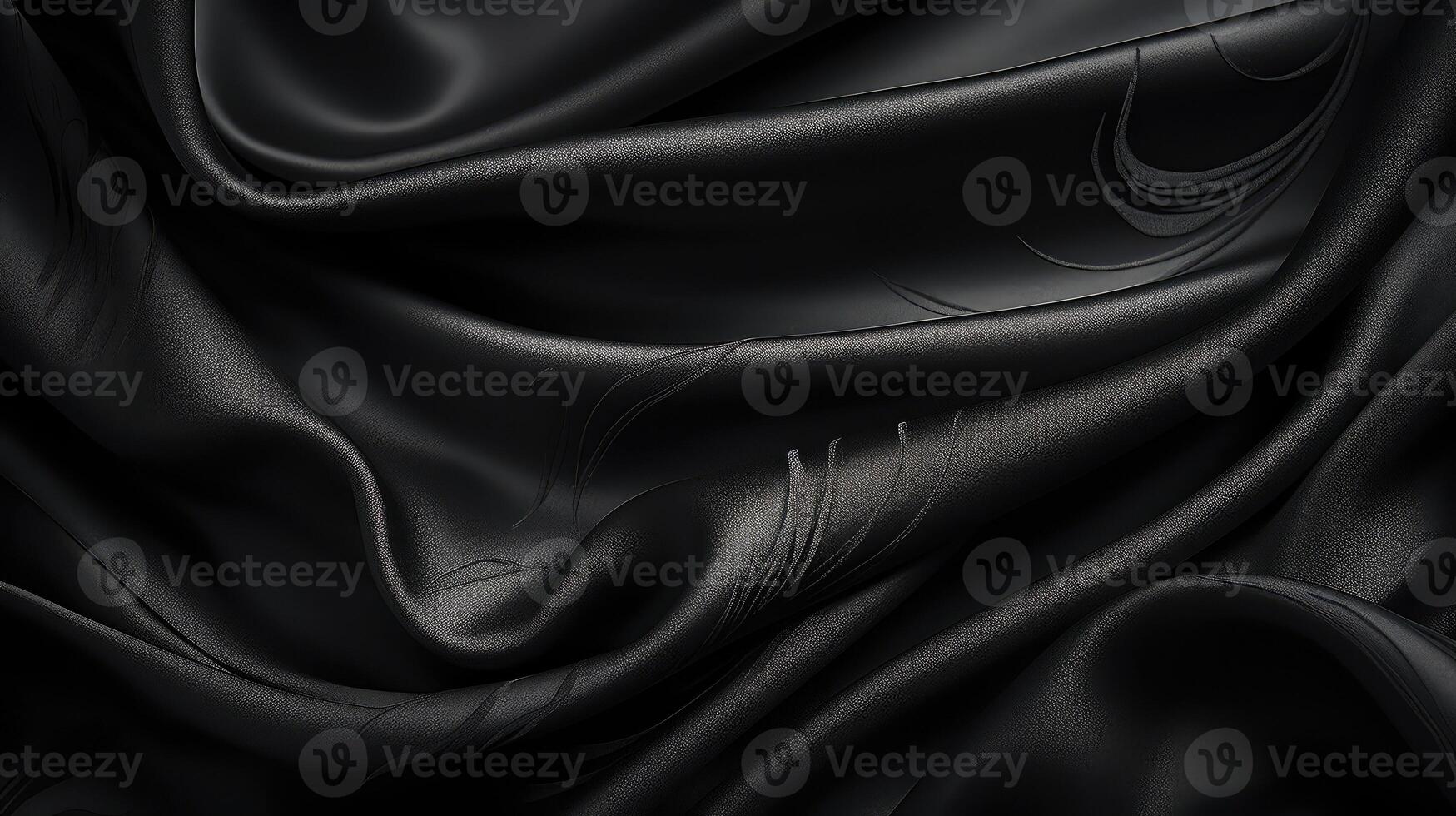 smooth black fabric texture photo
