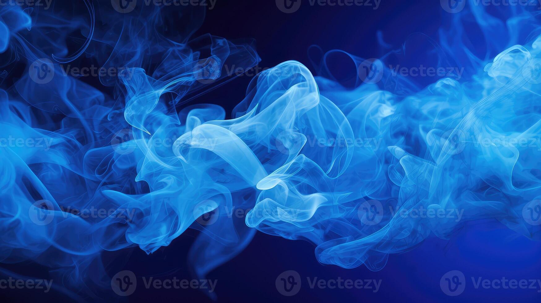 heat blue smoke photo
