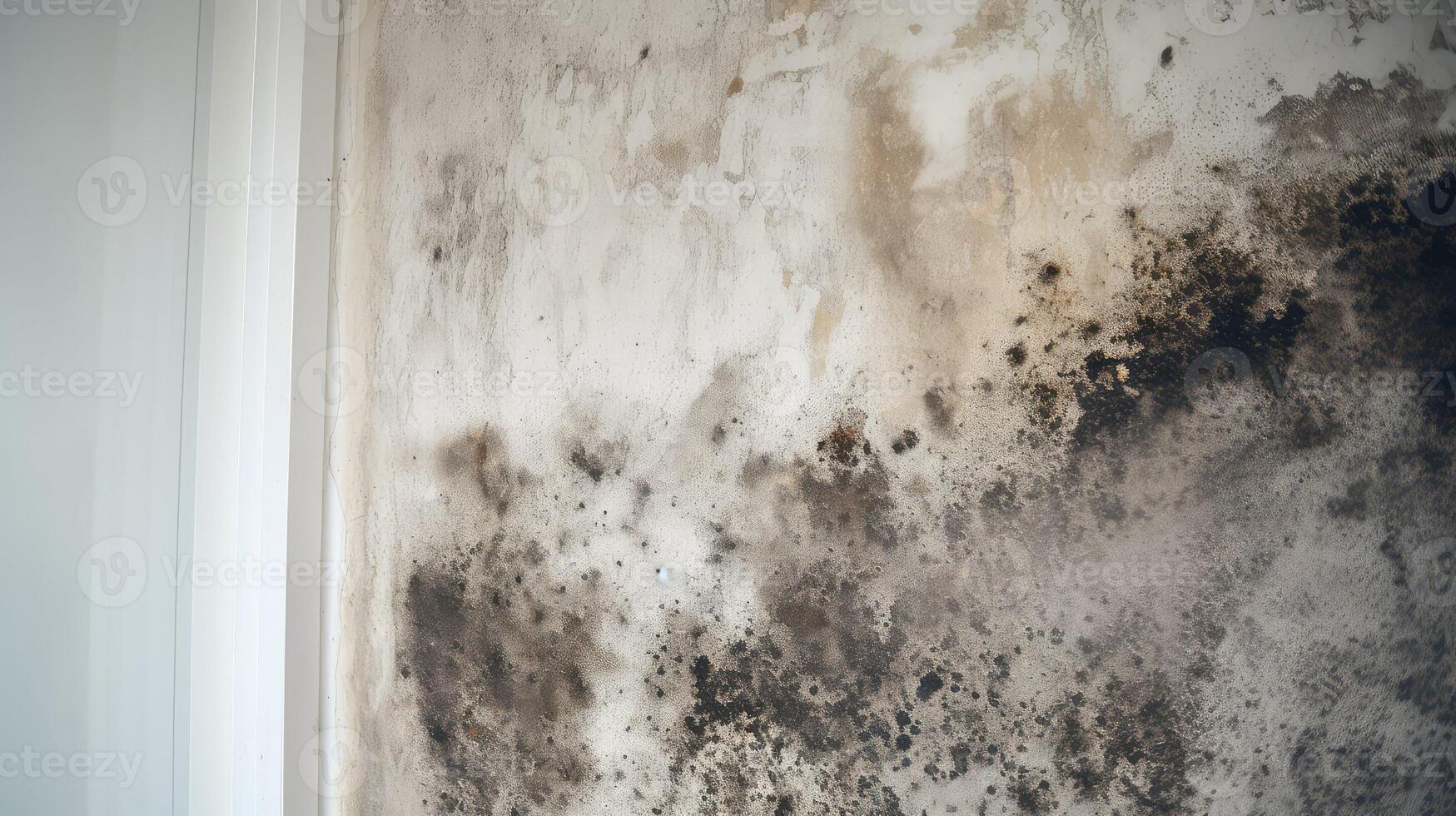 discoloration mold in house photo