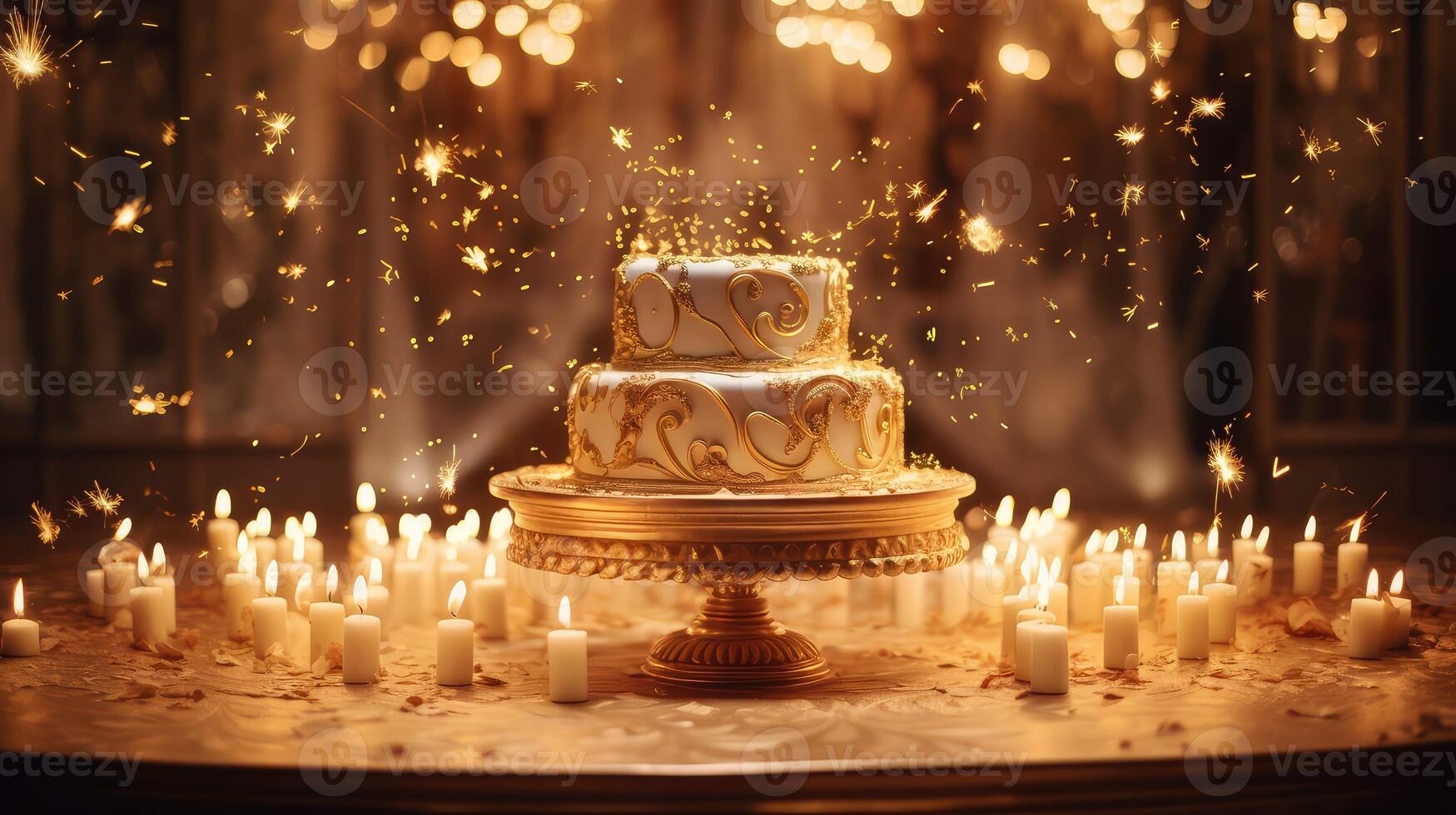party celebration gold photo