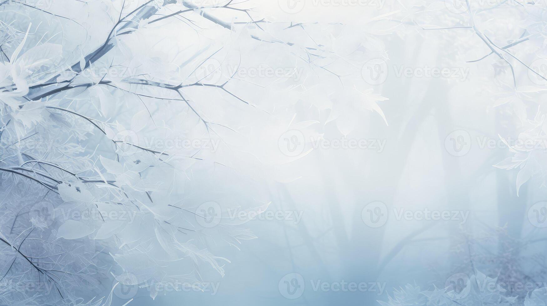 winter leaves overlay photo