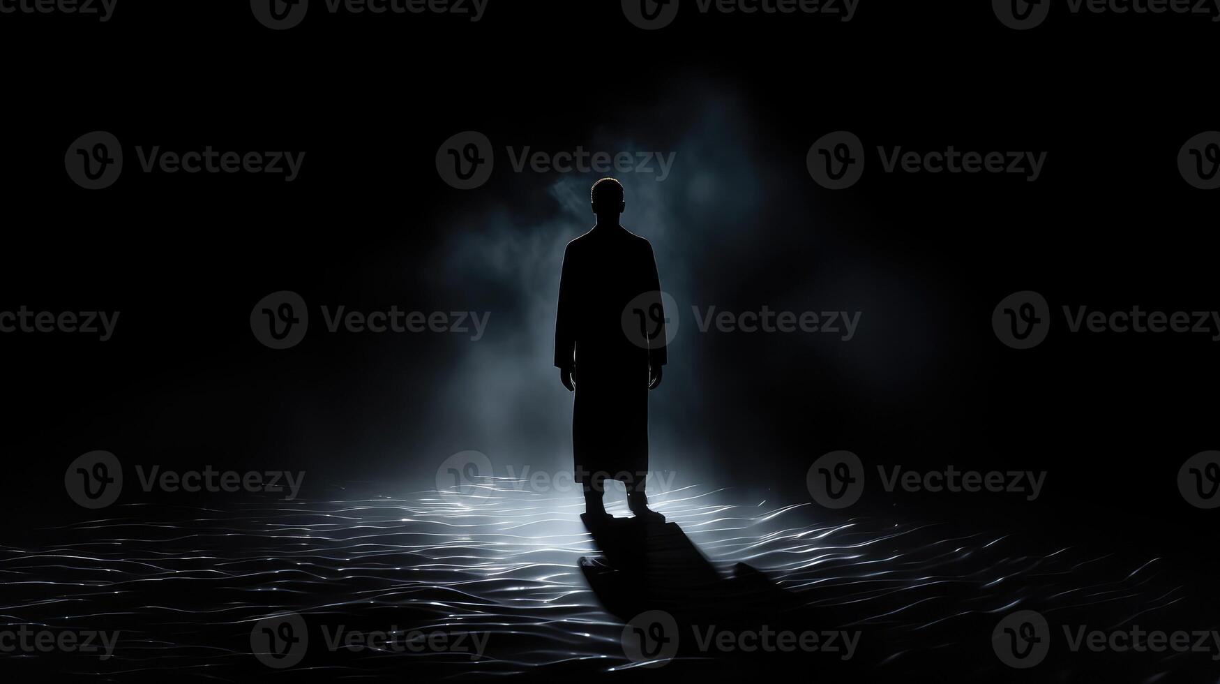 dramatic large black background photo