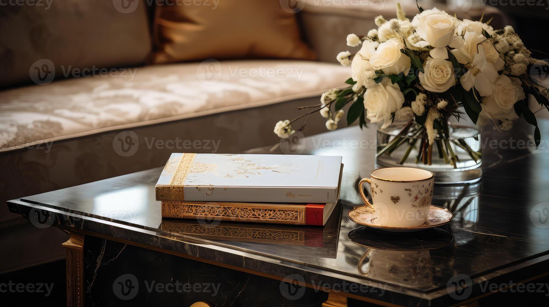 novel closed book on table photo