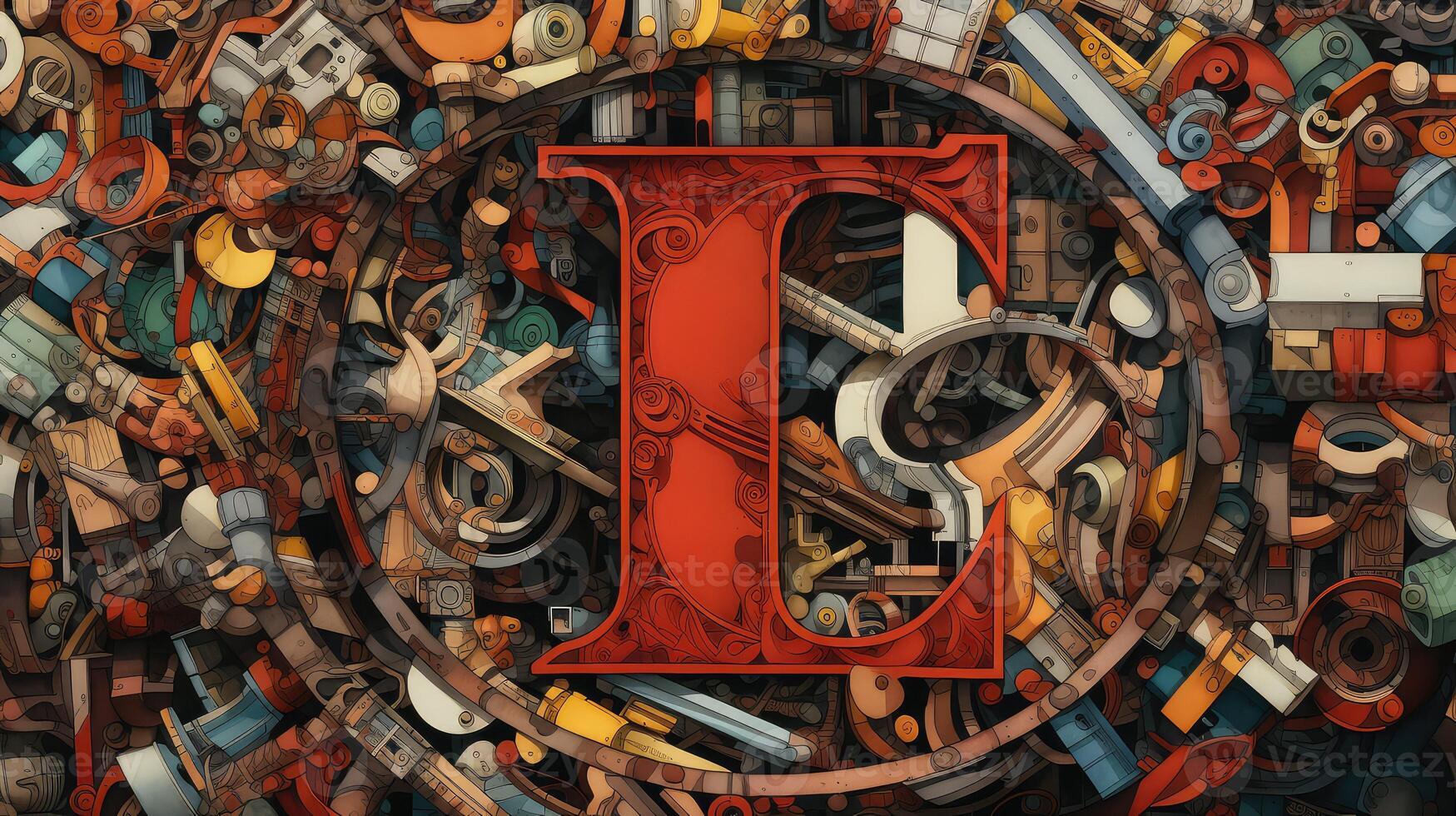 superhero comic book alphabet photo