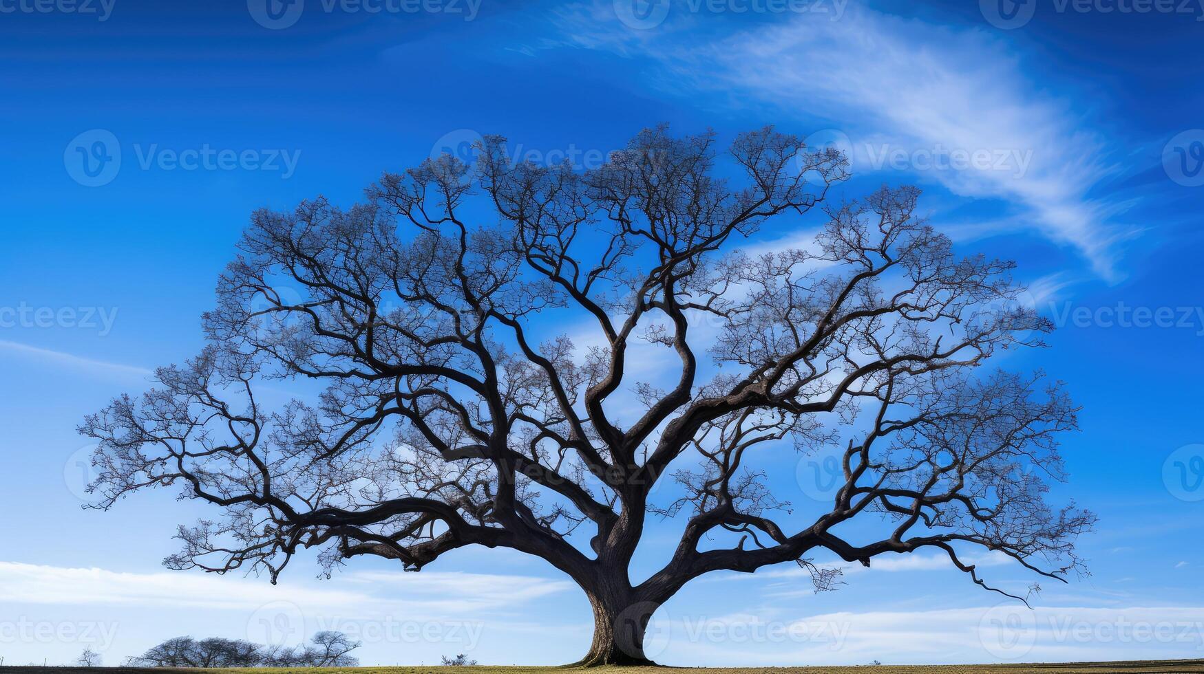 majestic tree and sky photo