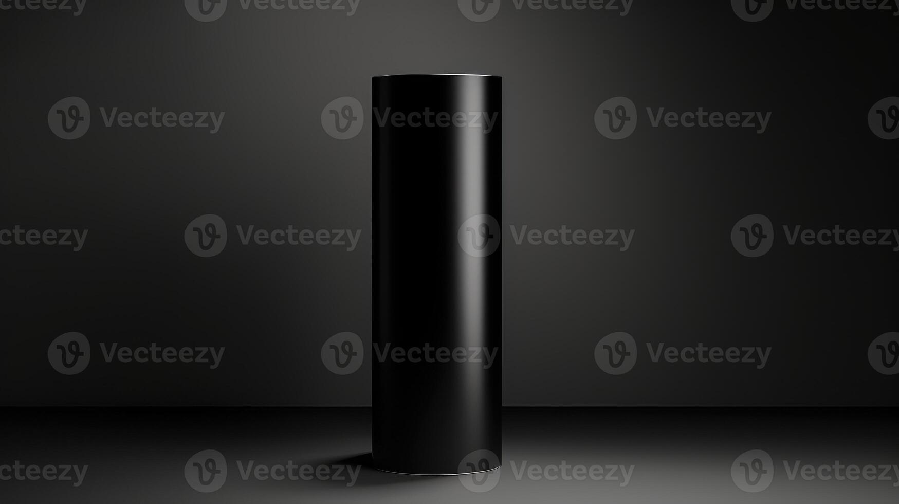 design black paper tube photo