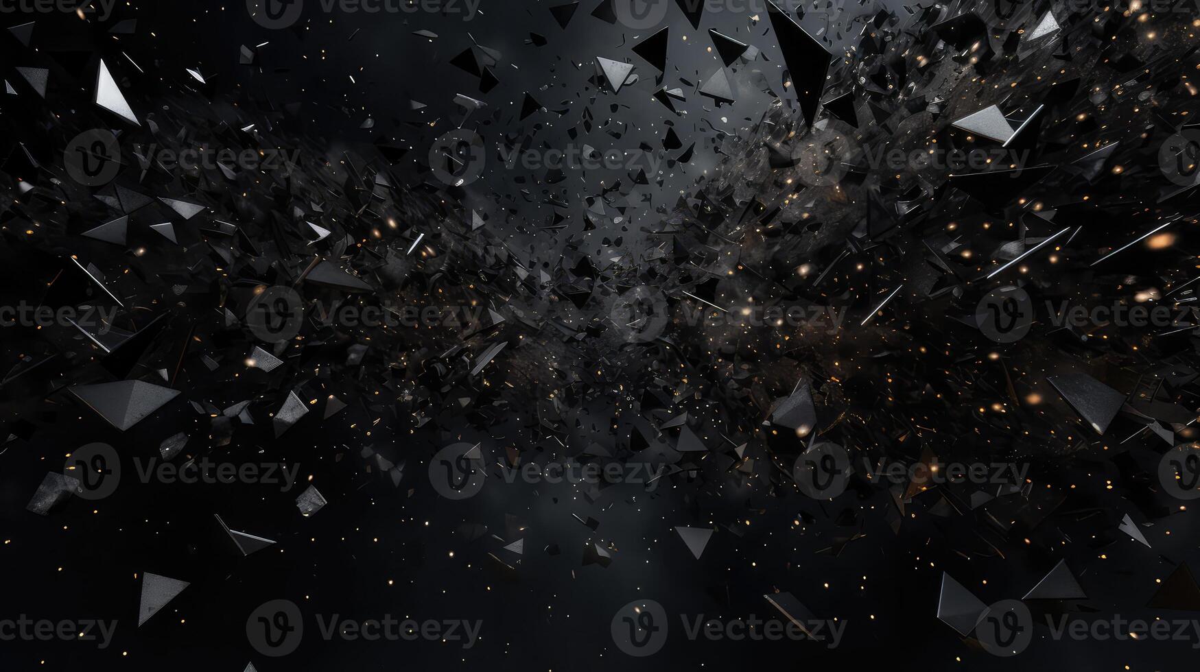 energy black confetti photo