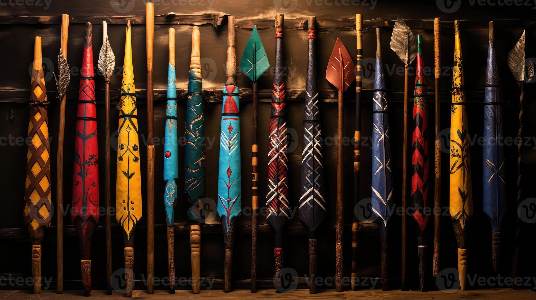 tree wooden arrow photo