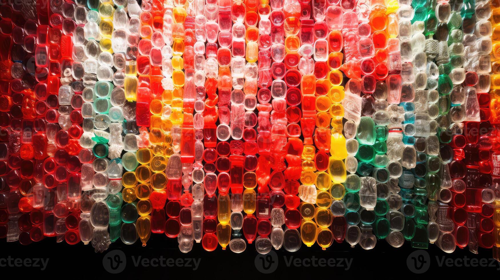 colorful coke bottle photo