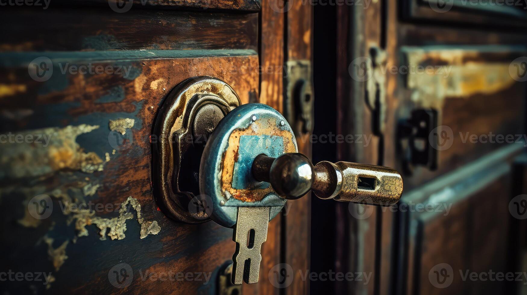 lock opening doors photo