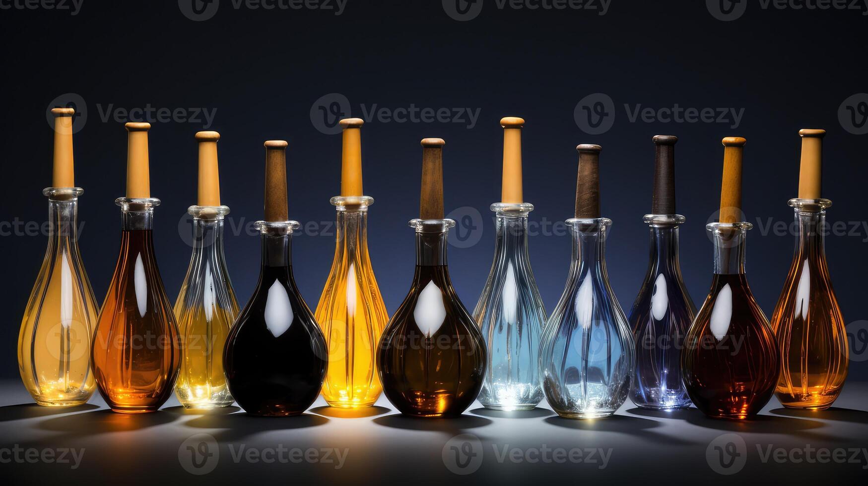 clear oil dropper bottle photo