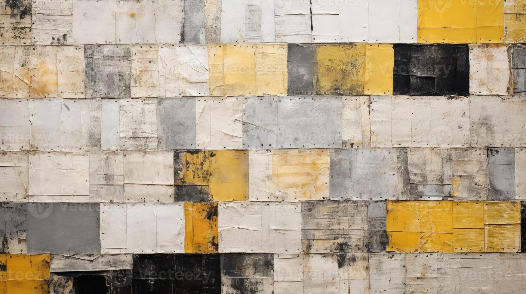 yellow newsprint texture photo