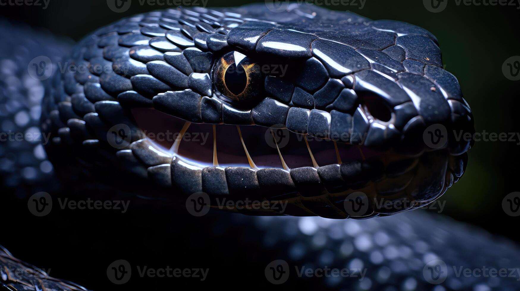 tongue black racer snake photo