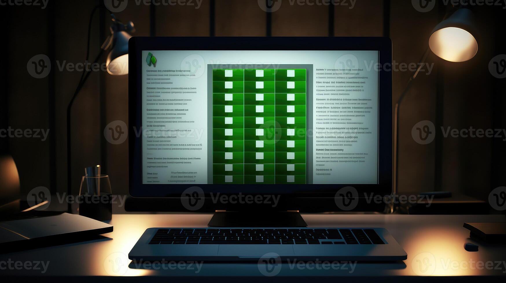 computer checkmark in box photo