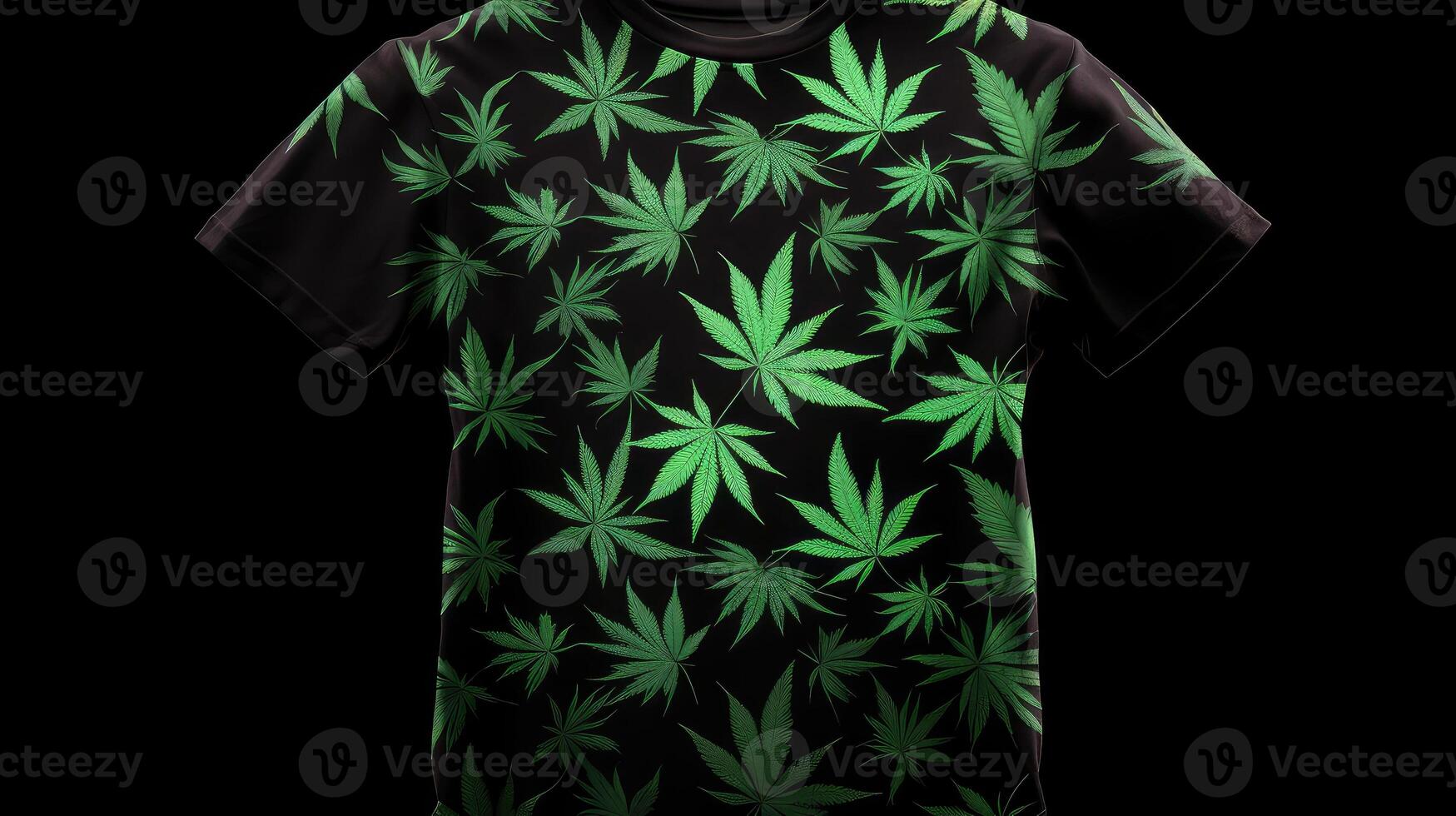 statement pot leaf pattern photo