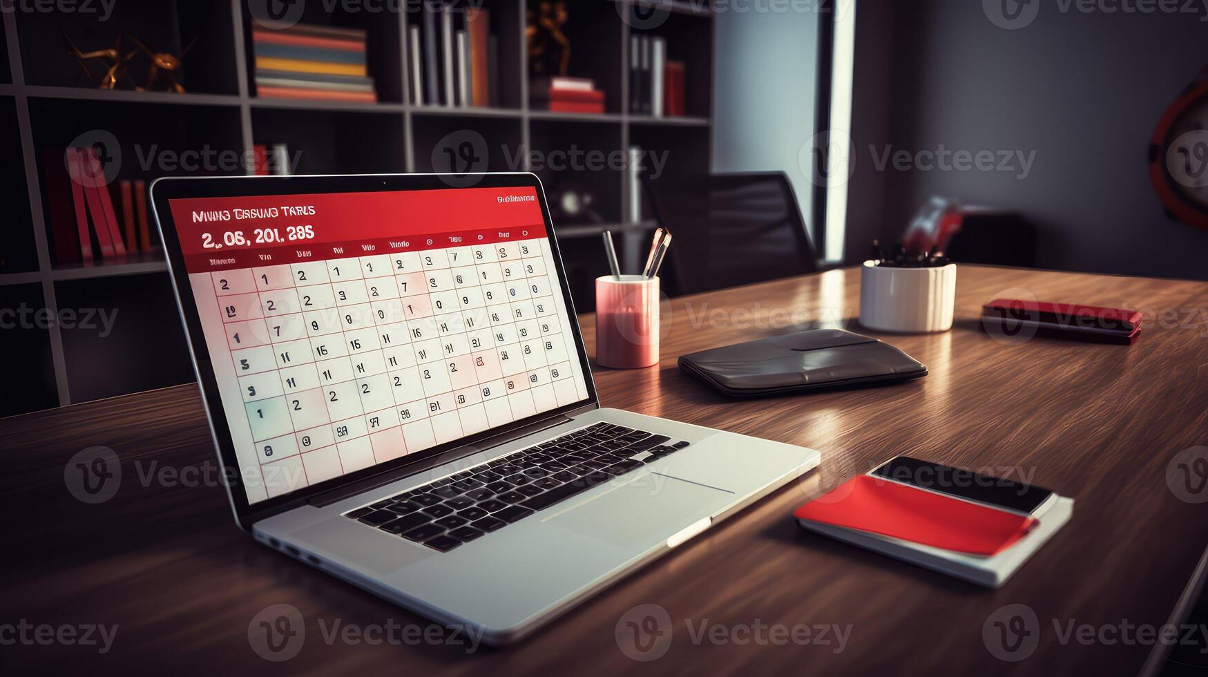 dates data on desk photo