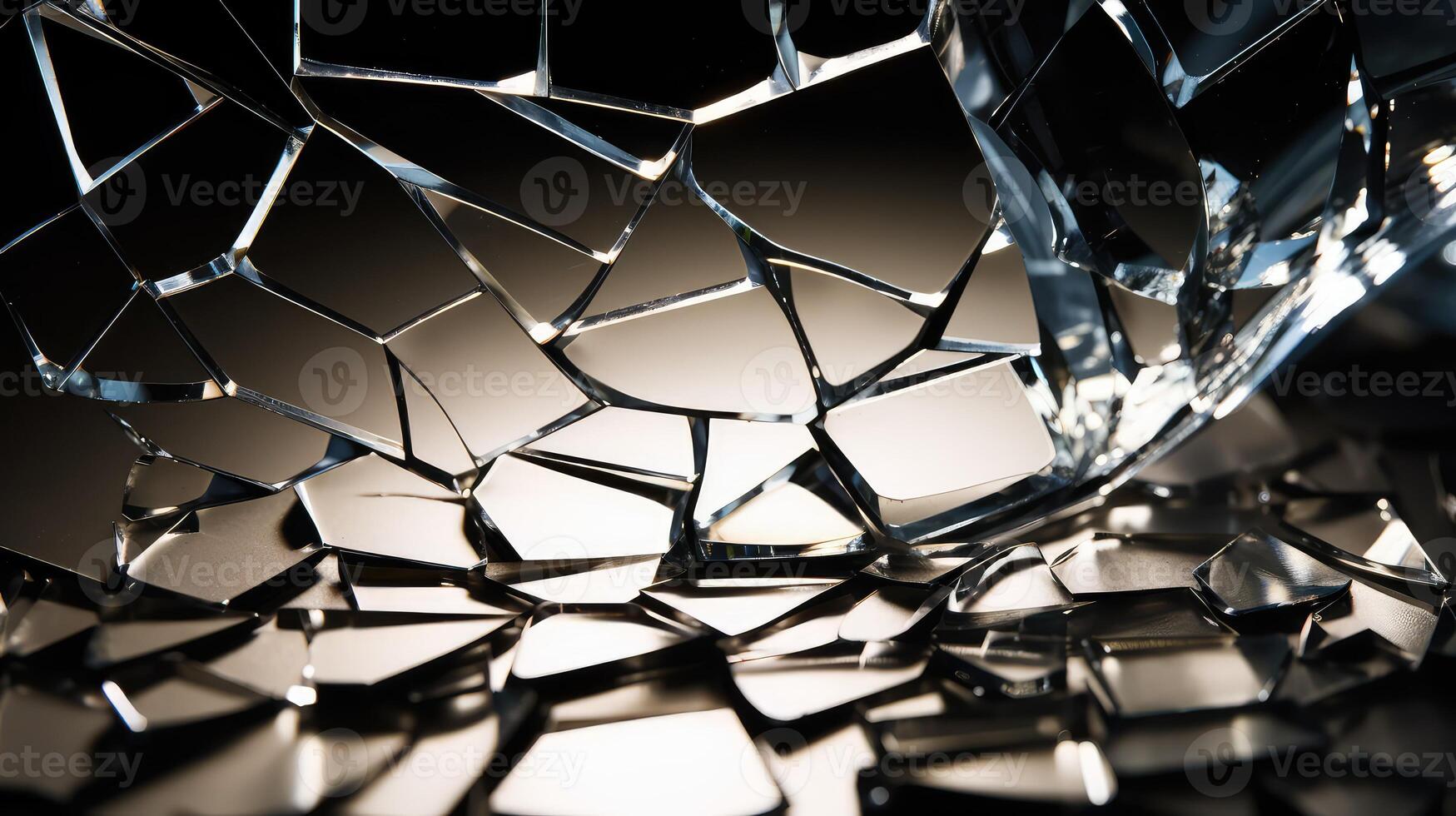 shards broken drinking glass photo