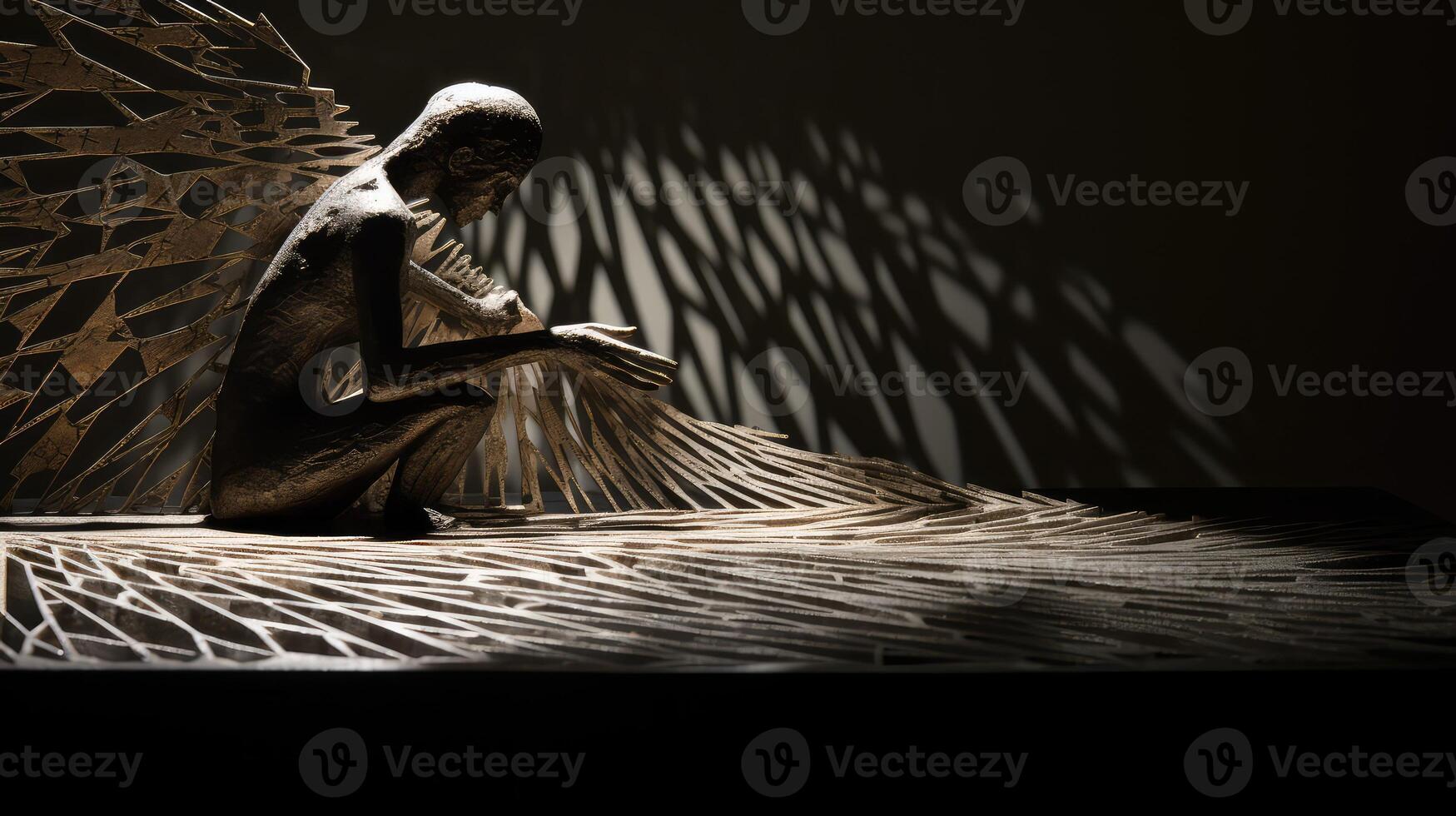 etched scratch metal photo