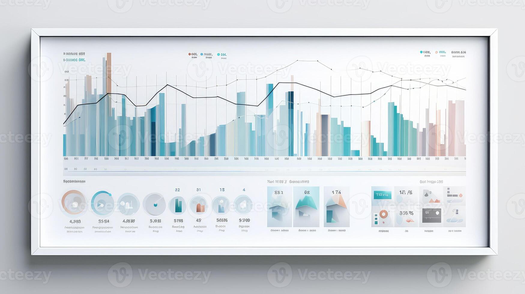 icons infographic box photo