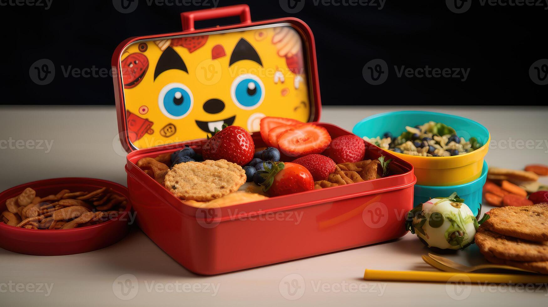 kids tiffin box photo