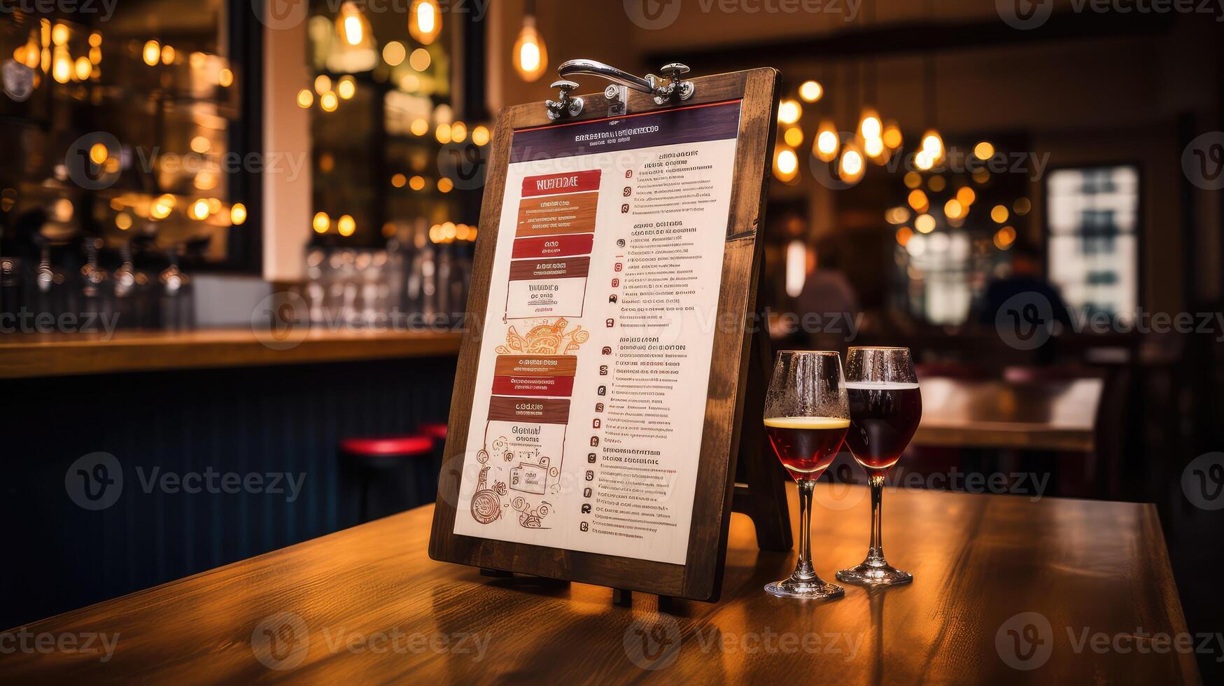 breweries beer and wine menu photo