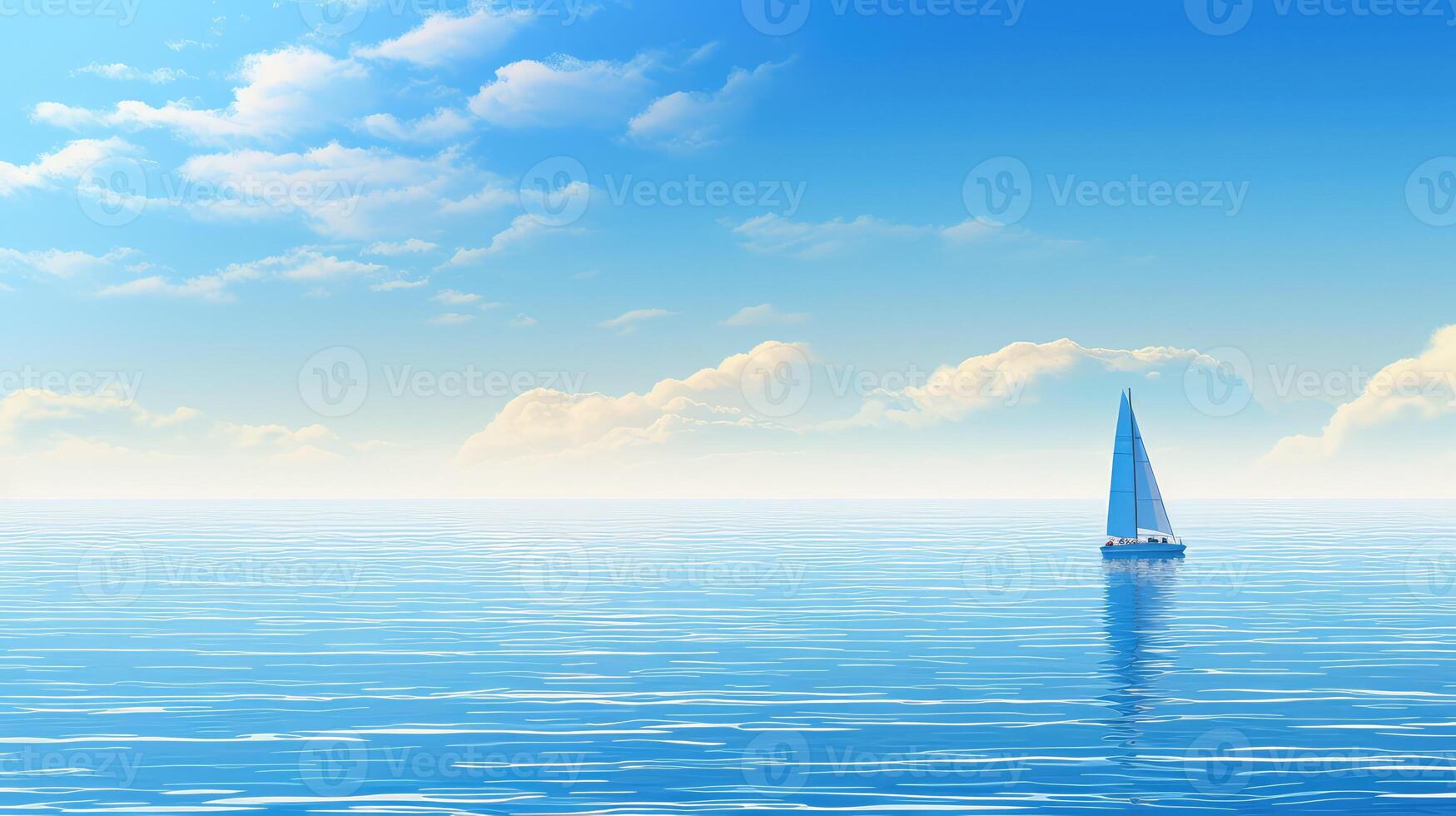 cloudless blue sky sun photo