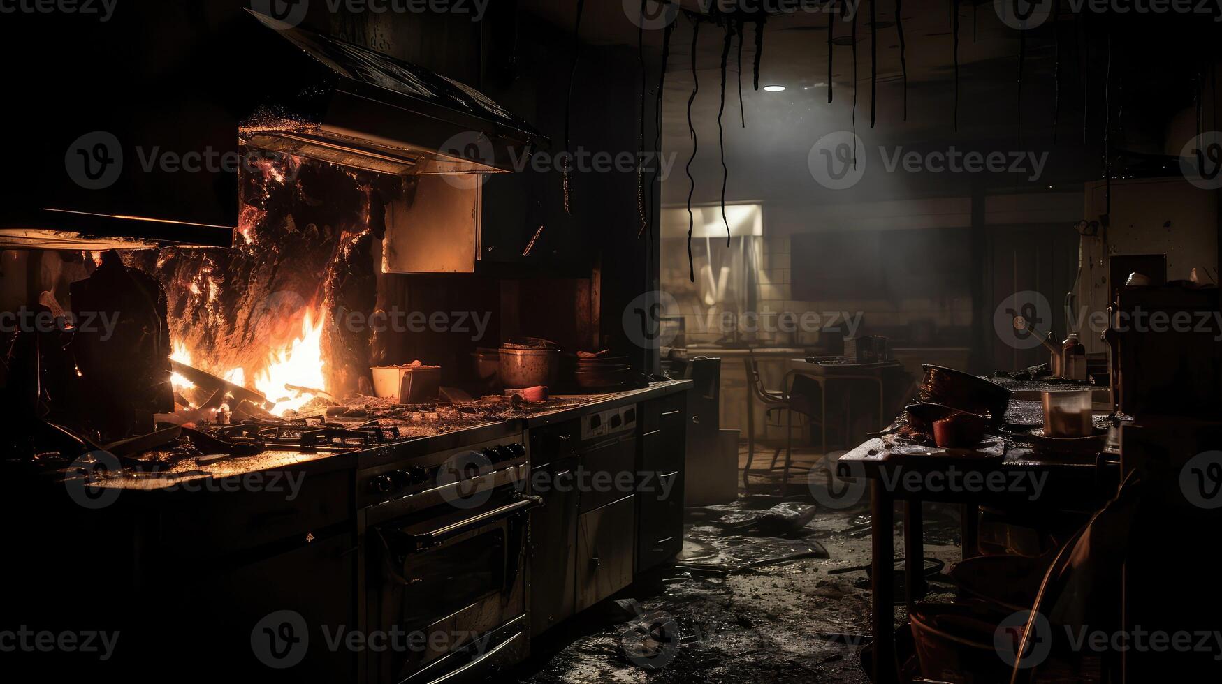 restoration fire smoke damage photo