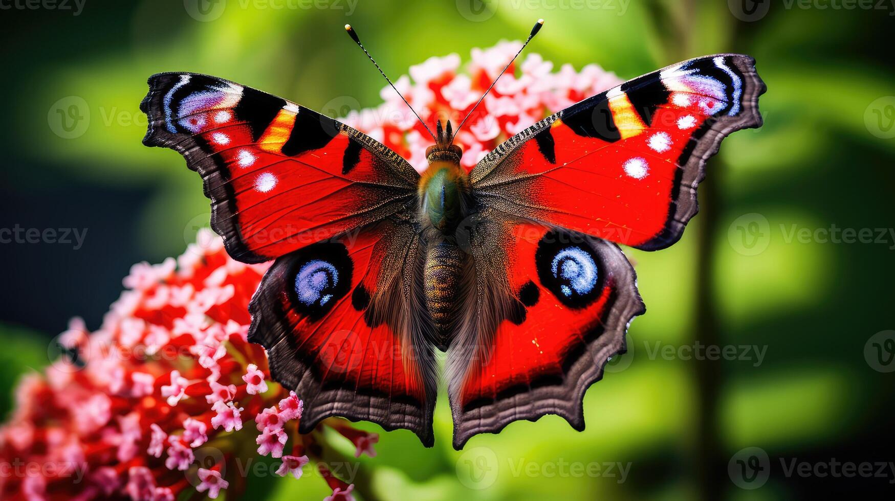 spots red admiral photo