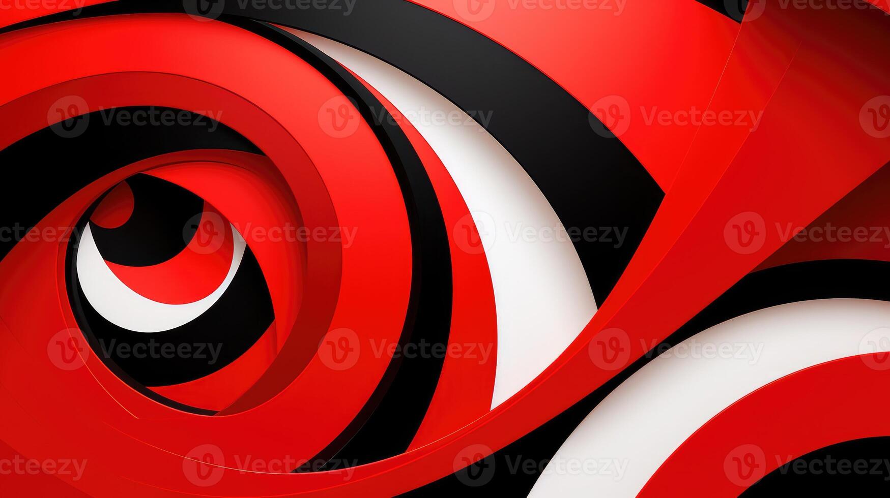 bold red white and black background photo