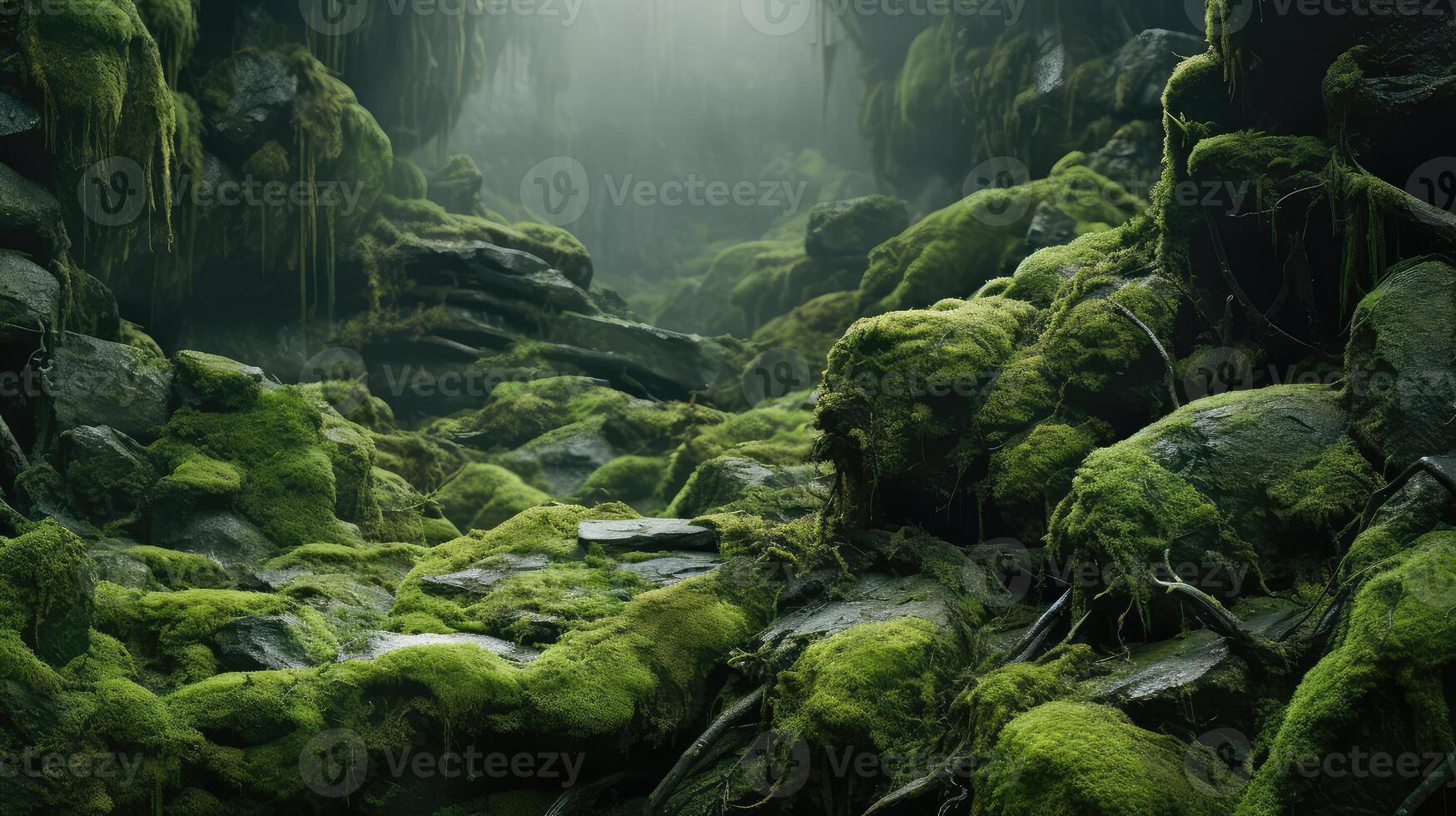 green alien texture photo