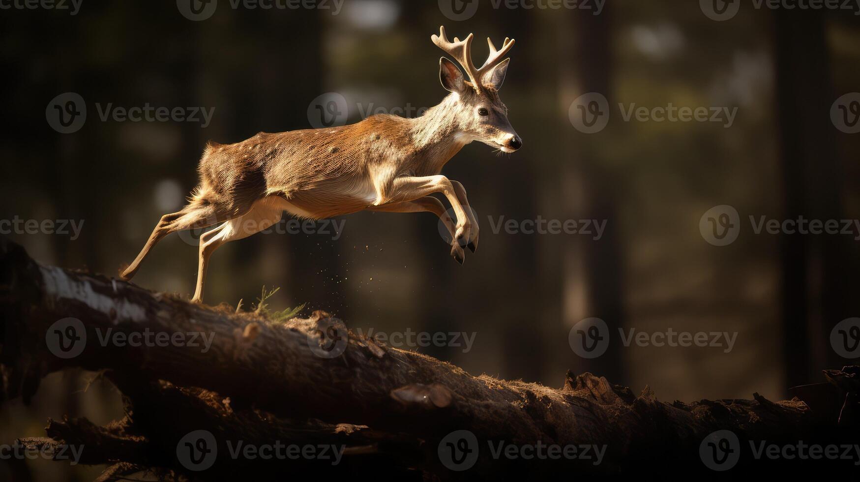 agility black tail deer photo