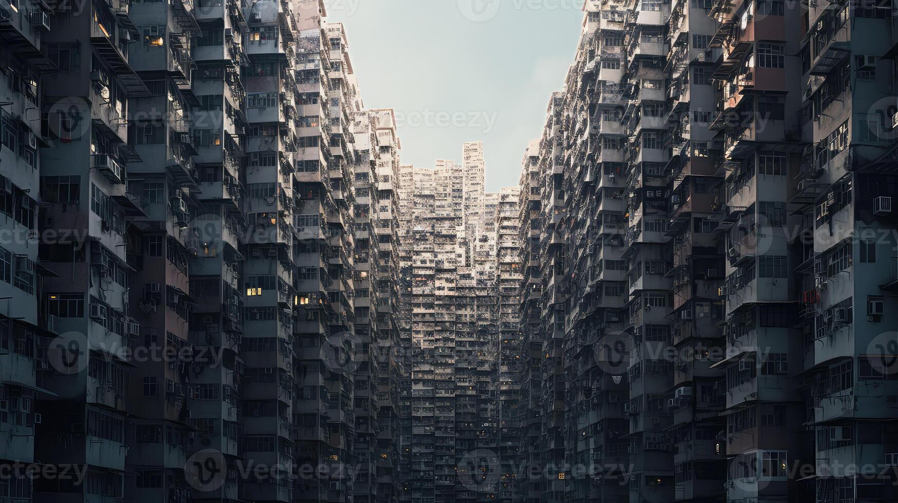 urban block housing photo